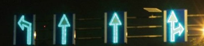 顯示型主動發光標志牌